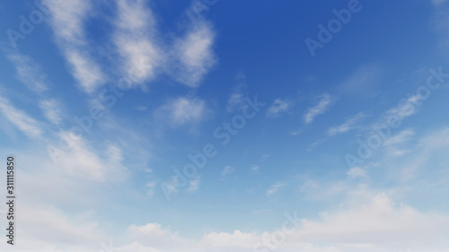 Cloudy blue sky abstract background, blue sky background with tiny clouds