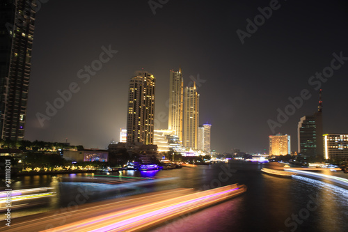 Bangkok Thailand city at night © Ukrit
