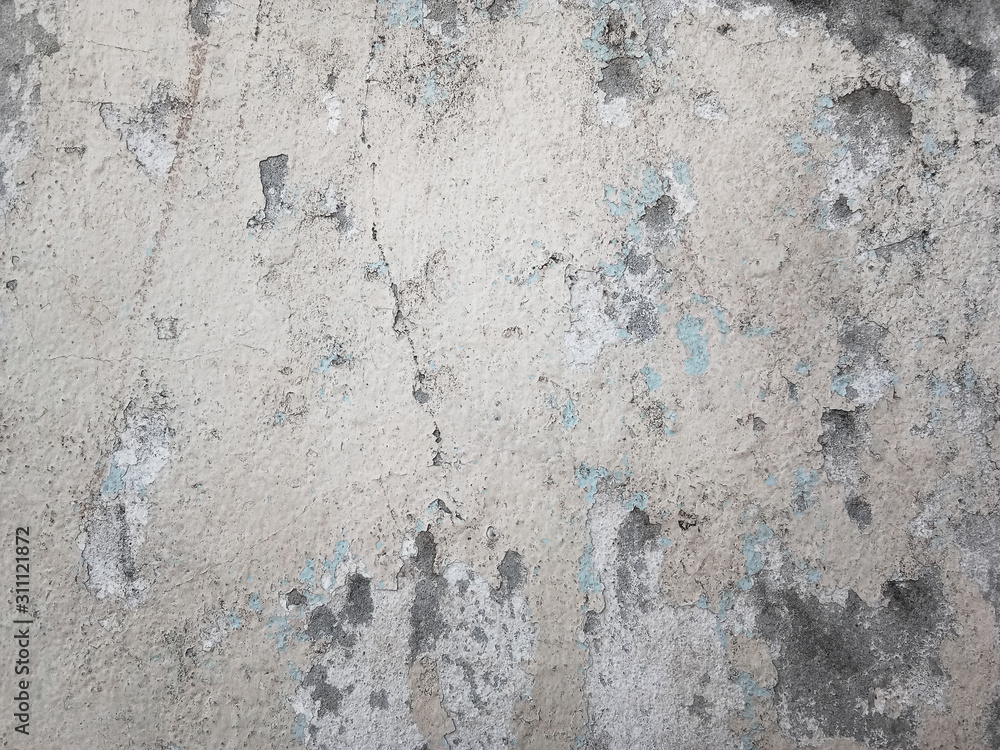 Exterior paint deteriorates on old cement floor Exterior paint deteriorates on old cement floor