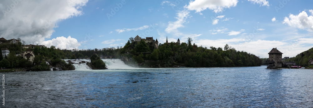 Rheinfall von Schaffhausen, Schweiz Rheinfall von Schaffhausen, Schweiz
