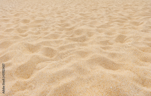 Sand texture on the beach