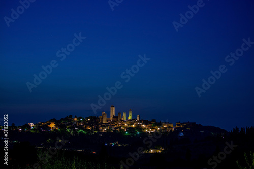 San Gimignano, Toskana, Italien