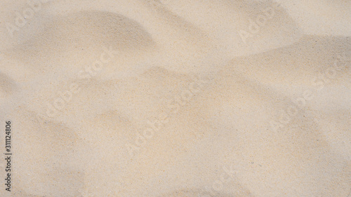 Background Texture, Full Frame Of Beautiful Fine Beach Sand Nature Texture.