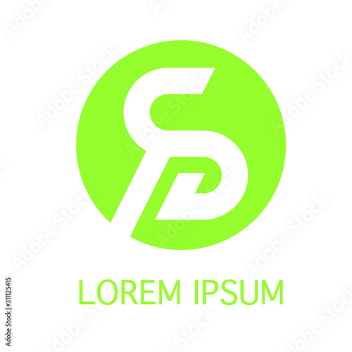 Logo S P Letter