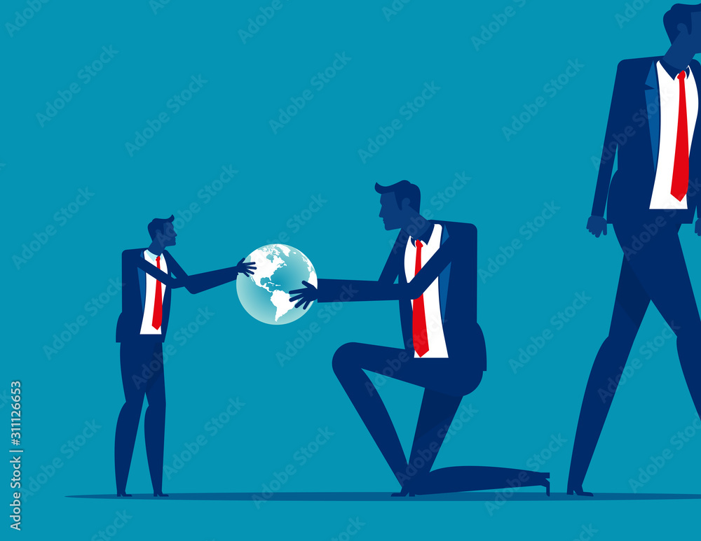 From generation to the next generation. Business succession concept