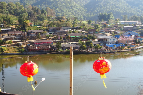Lake in the middle of the valley