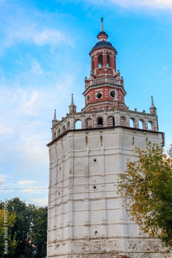 Medieval Duck Tower of Trinity Lavra of St. Sergius in Sergiev Posad, Russia