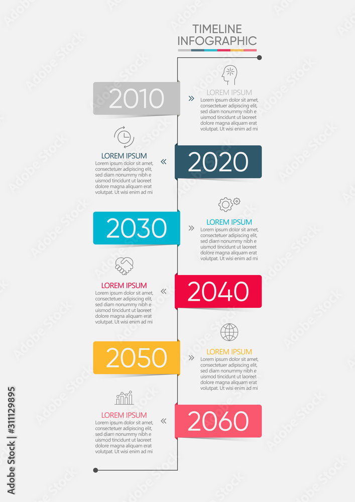 Business data visualization. timeline infographic icons designed for abstract background template milestone element modern diagram process technology digital marketing data presentation chart Vector Business data visualization. timeline infographic icons designed for abstract background template milestone element modern diagram process technology digital marketing data presentation chart Vector
