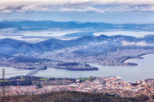 TAS Mt Wellington hobart tele photo