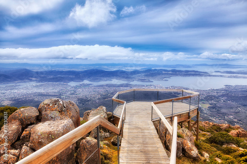 Фотография Tas Hobart Mt Wellington Lookout
