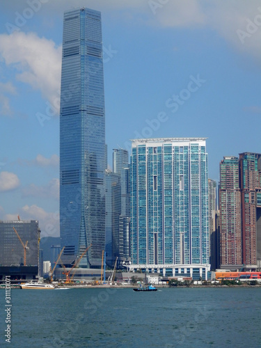Photography Hong Kong's tallest building, the Ritz Carlton Hotel