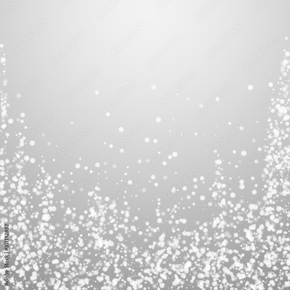 Obraz premium Amazing falling snow Christmas background. Subtle
