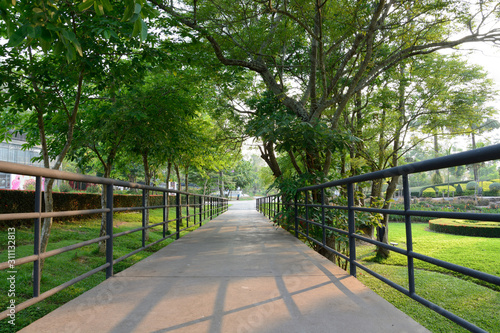 The paths that are shady with trees on both sides are cool, peaceful, and relaxing.