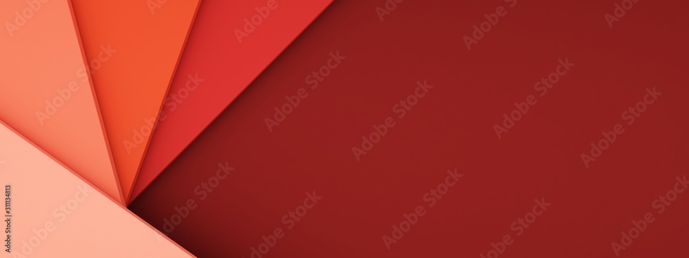 tło geometryczne eleganckie czerwony świąteczny biznesowy baner - obrazy, fototapety, plakaty 