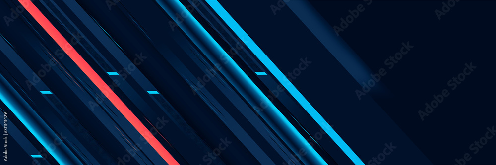 Abstract modern cyber metallic lines background card template banner design Abstract modern cyber metallic lines background card template banner design