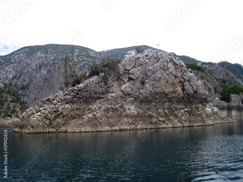  rock in the lake