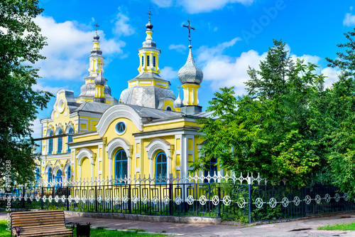 Spassky Cathedral. Minusinsk East Siberia. Translation: 