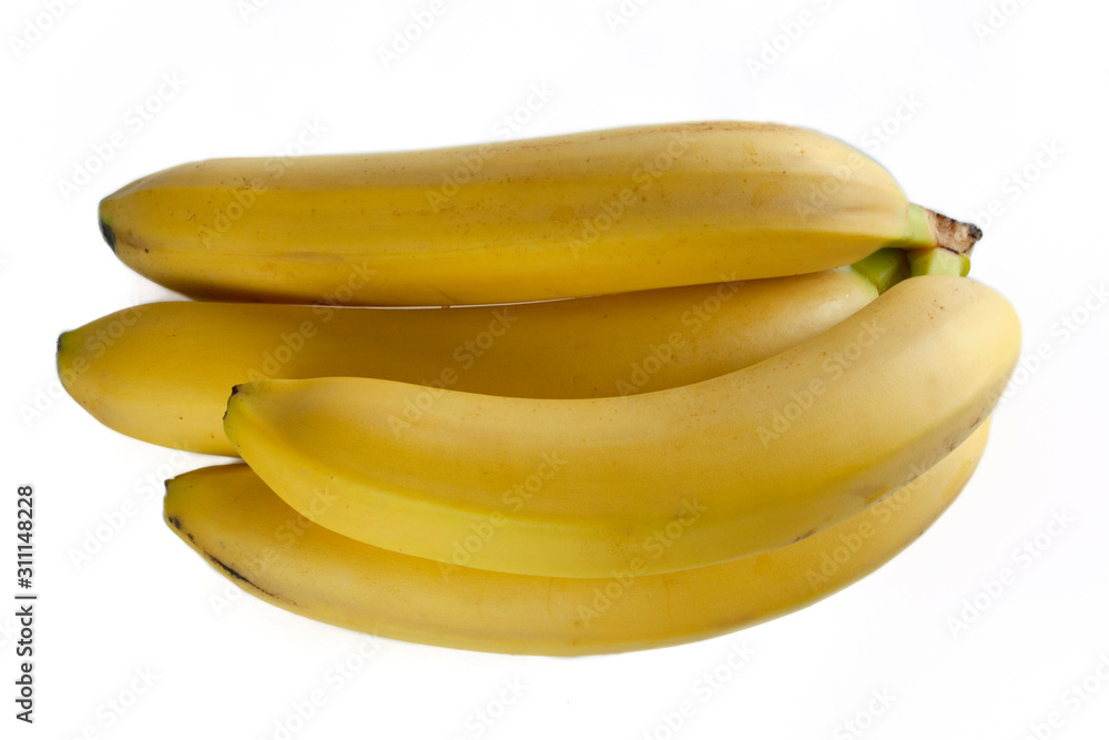 bunch of bananas isolated on white background bunch of bananas isolated on white background
