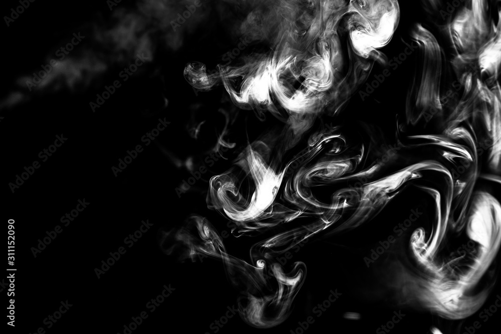 Obraz abstract smoke on a dark background