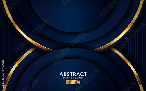 Mysterious dark abstract blue background.