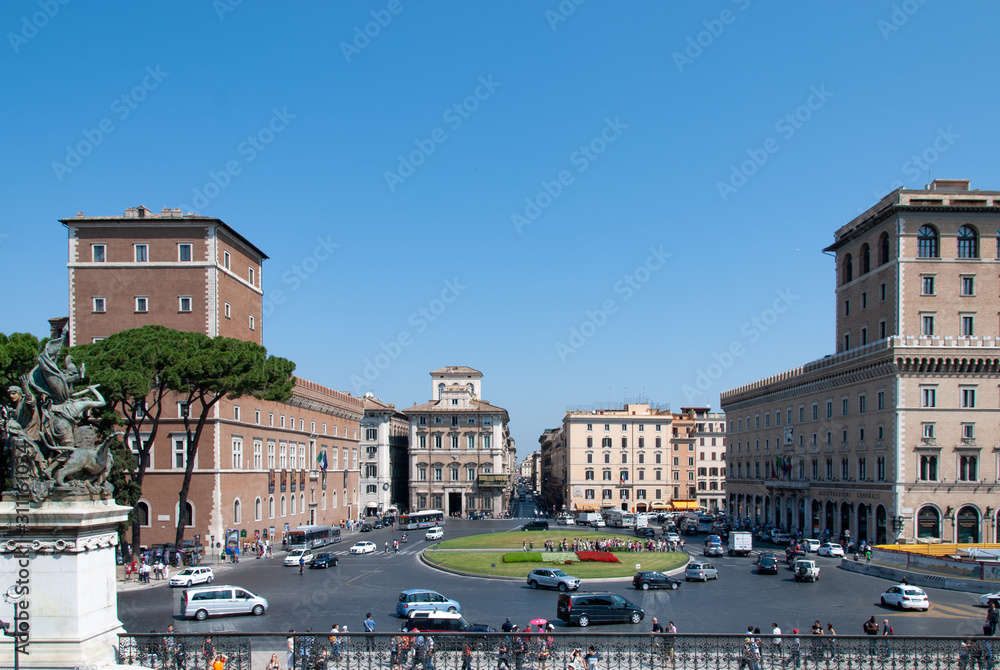 Roma, Italia, Piazza Venezia