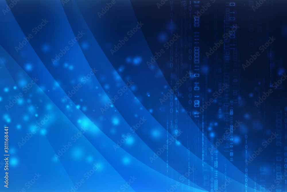 Obraz premium Digital Abstract technology background, futuristic background, cyberspace Concept