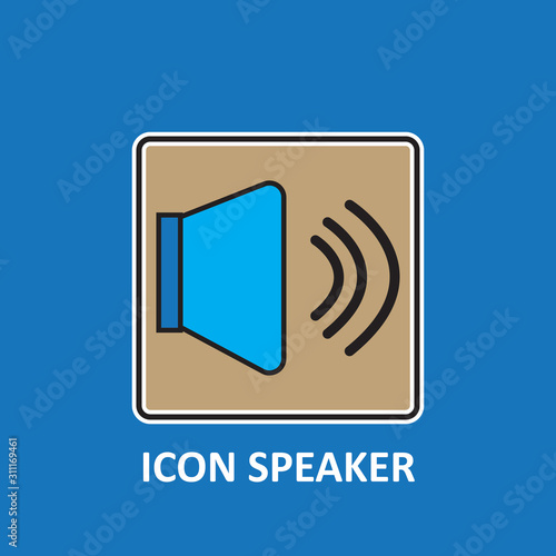 Flast vector of basic icon for website and mobile application  photo