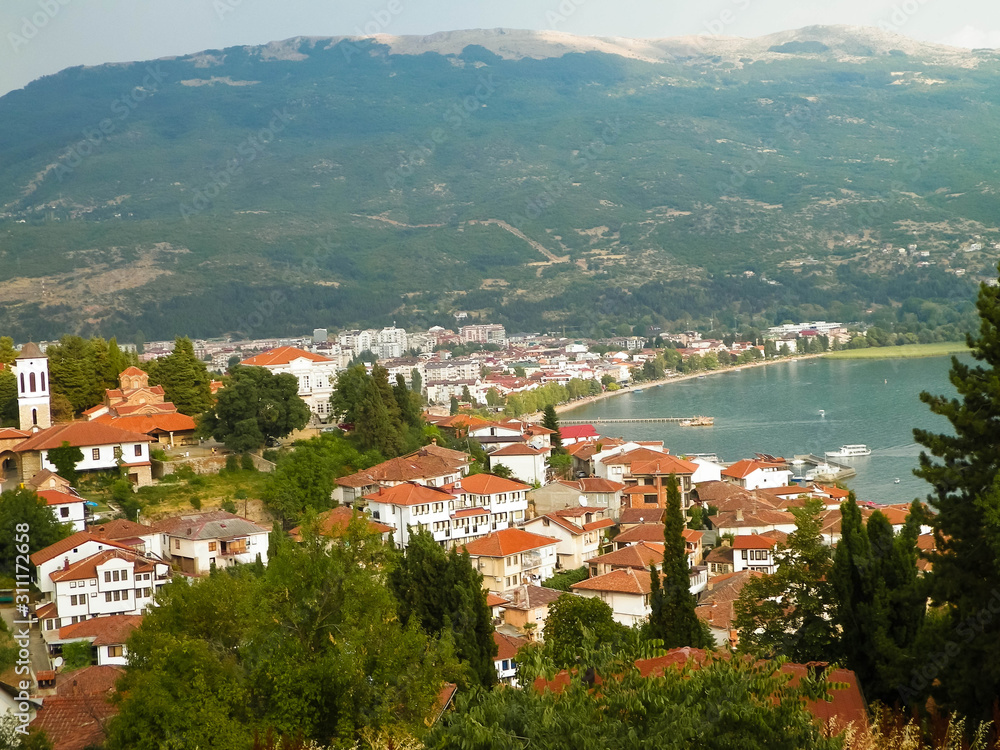 Lake Ochrid and Ochrid City