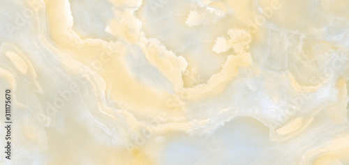 Polished onyx marble with high-resolution, ivory tone emperador marble, natural breccia stone agate surface, modern Italian marble for interior-exterior home decoration tile and ceramic tile surface, 