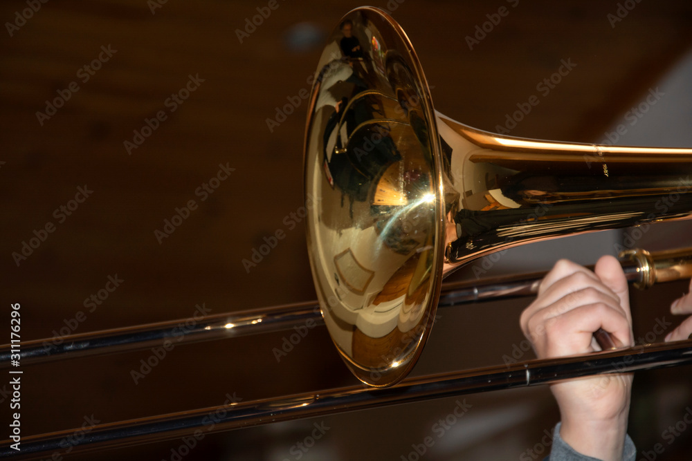 Obraz premium Trombón / Trombone