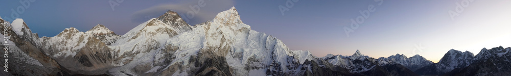 Everest at Sunset