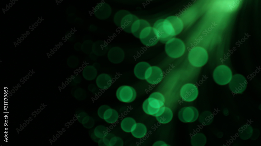 Bokeh images from LED lighting trees use various color blurring methods. Bokeh images from LED lighting trees use various color blurring methods.