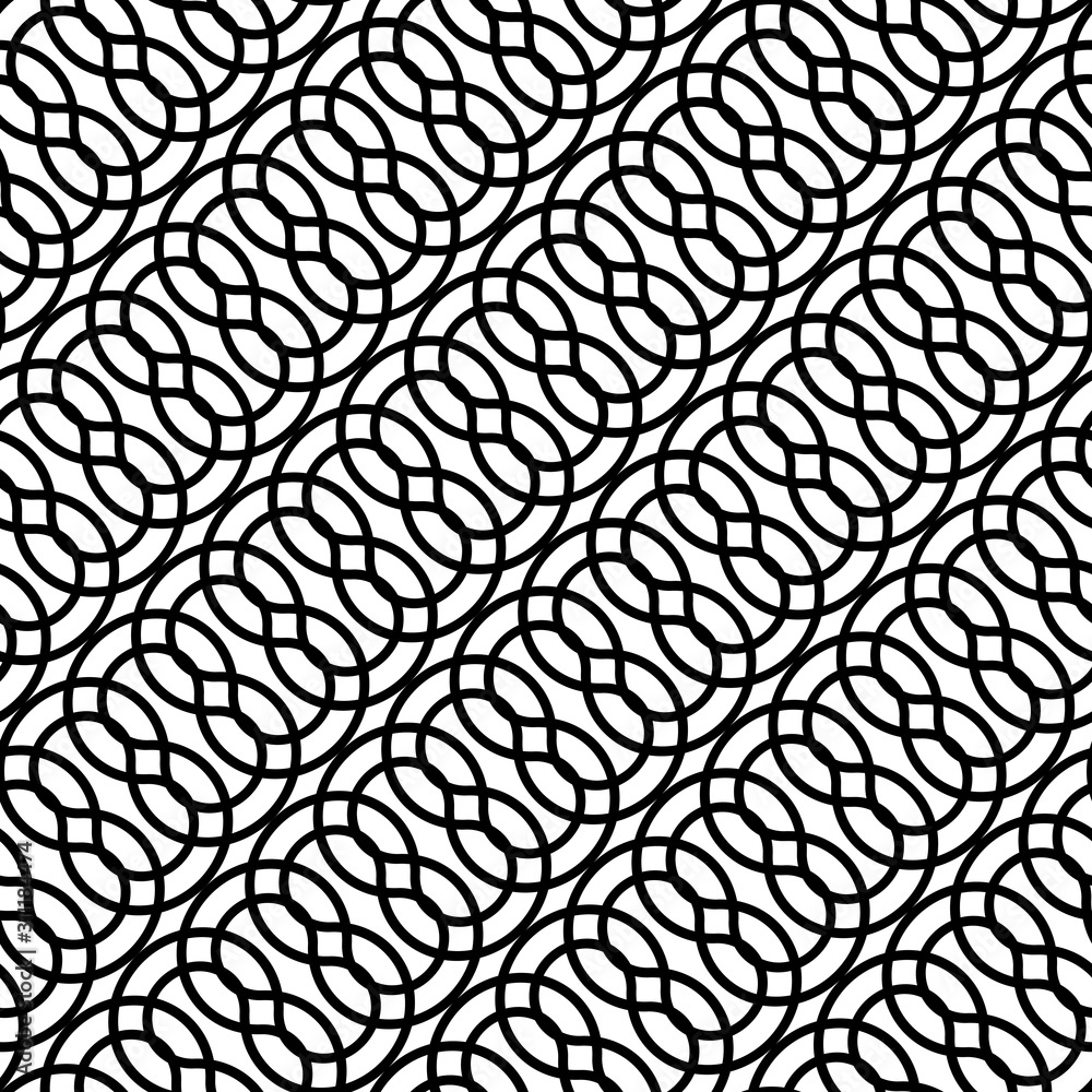 Design seamless monochrome zigzag pattern Design seamless monochrome zigzag pattern