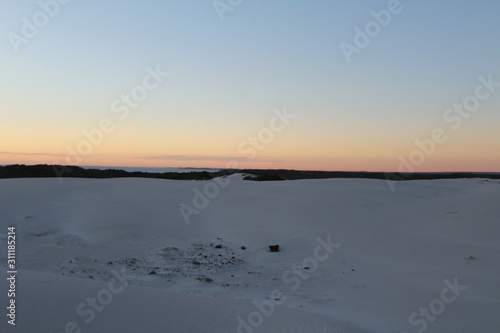 Sand dune view