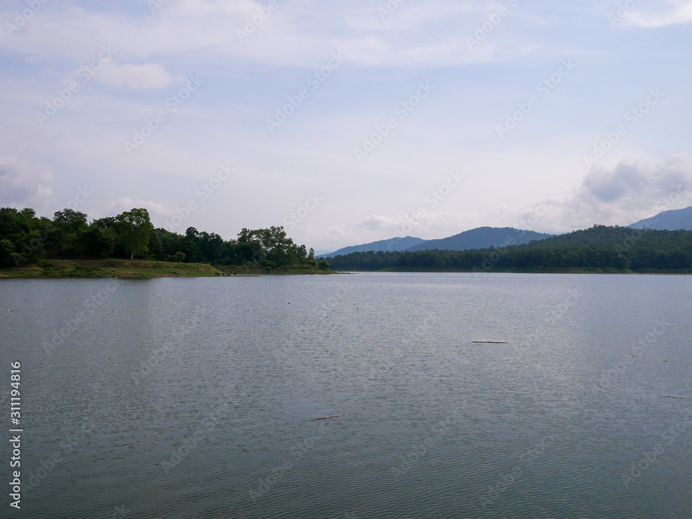 lake in mountains