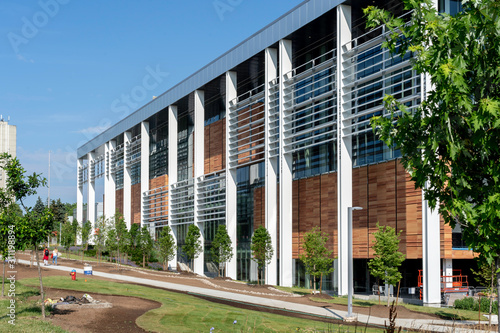Obraz na plátně Toronto, Canada - July 13, 2019: Seneca College CITE new building at Newnham Campus in Toronto