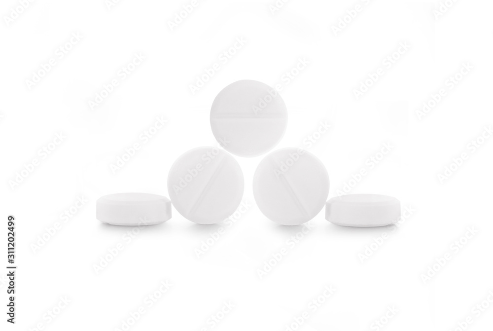 drug isolated on white background