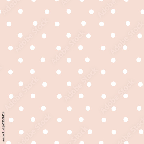Hand drawn watercolor isolated illustration on the flat background. Valentine's day seamless pattern