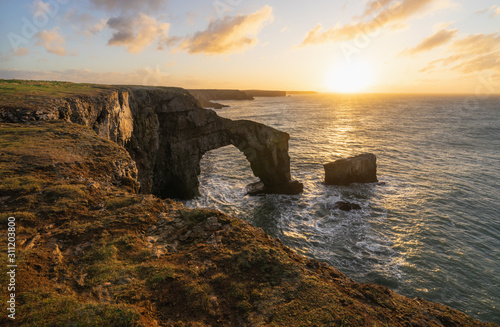 Green bridge of Wales, Pembrokeshire.