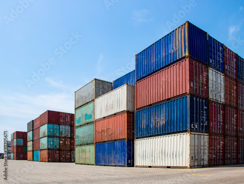  Container logistics terminal.