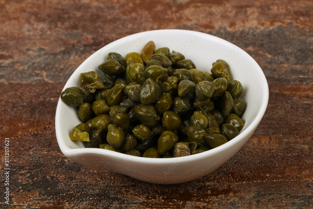 Capers in the bowl Capers in the bowl