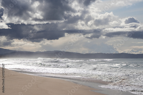 Clouds over Marina State Beach in Monterey Peninsula California