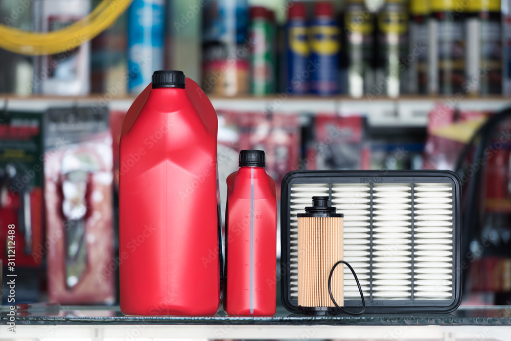 Oil filter, Air Filter, Oil lubricant, Fuel Filter and Cabin or Air