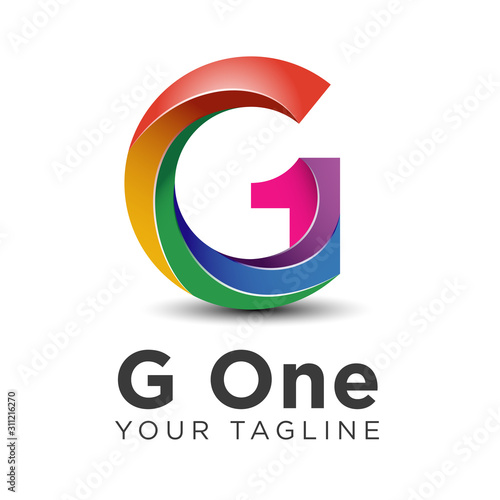 letter G logo template