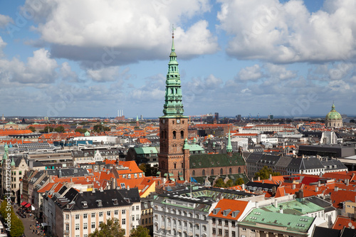 Copenhagen skyline with Kunsthal Tower