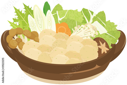 鶏団子鍋