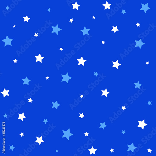 blue star background with stars