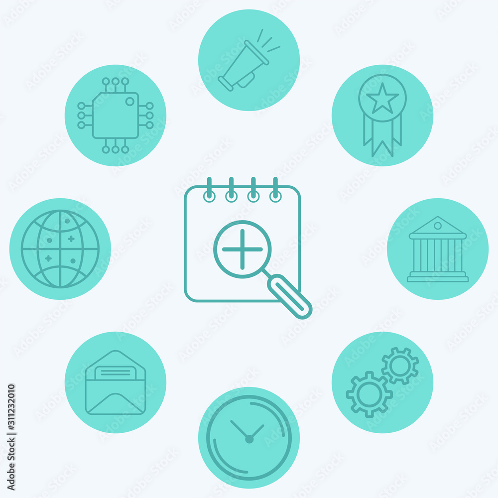 Search calendar vector icon sign symbol Search calendar vector icon sign symbol