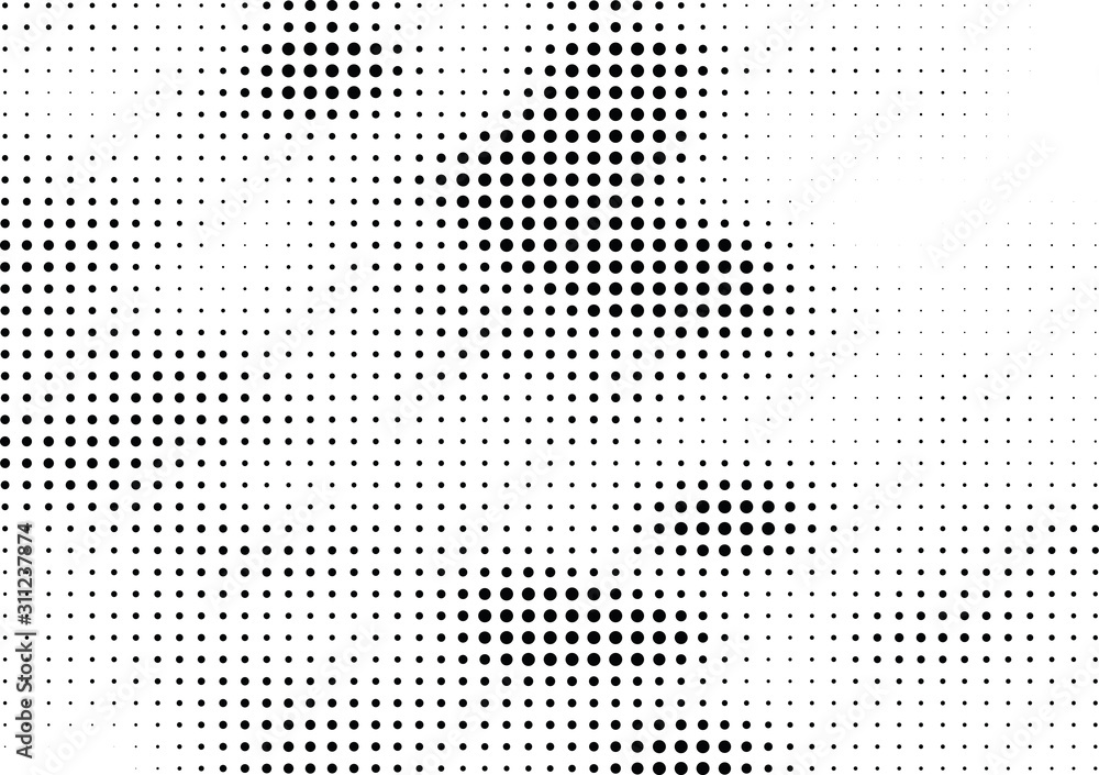 Abstract halftone dotted background. Futuristic grunge pattern, dot, circles. Vector modern optical pop art texture for posters, sites, business cards, cover, labels mockup, vintage stickers layout Abstract halftone dotted background. Futuristic grunge pattern, dot, circles. Vector modern optical pop art texture for posters, sites, business cards, cover, labels mockup, vintage stickers layout