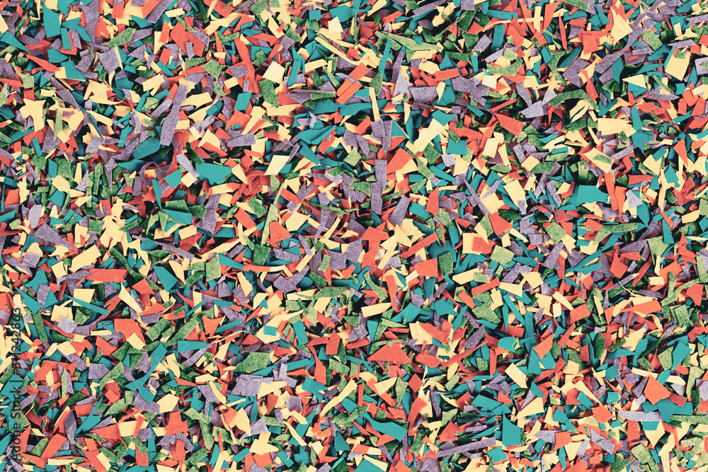 Colourful abstract confetti background. Macro photography Colourful abstract confetti background. Macro photography